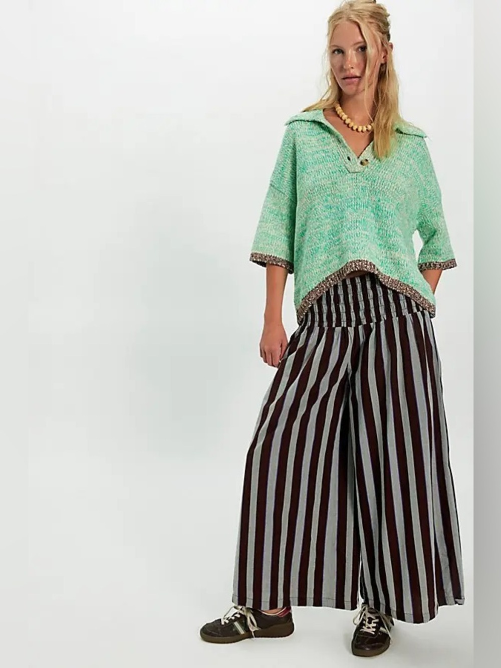 NWT Free People On The Roll Knit Polo - Picture 10 of 11